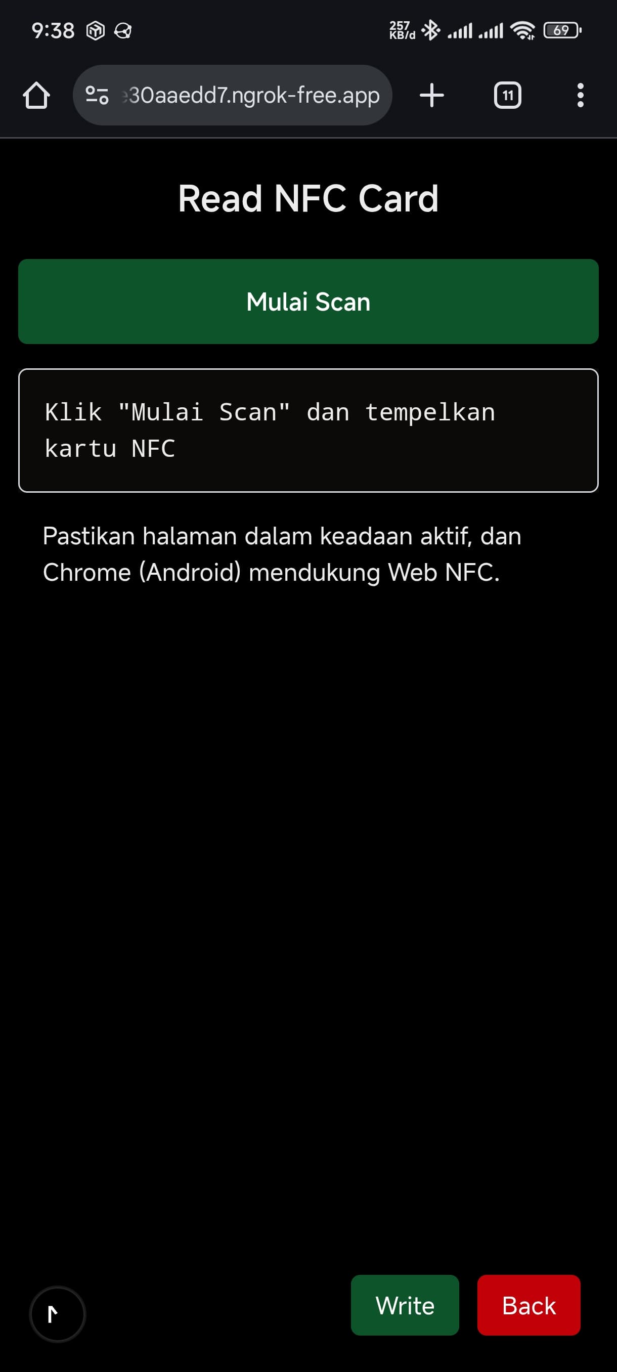 NFC Card Read & Write 1
